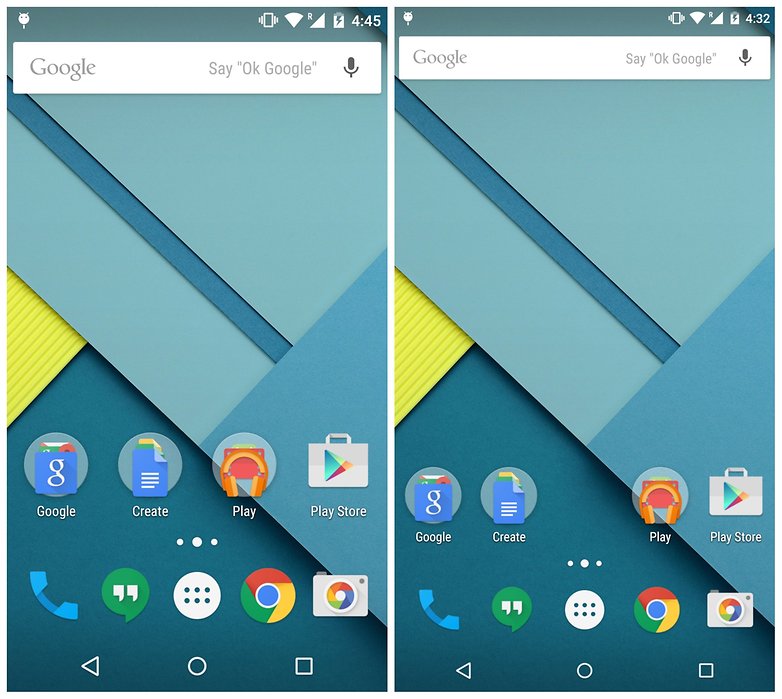 Nexus 6 resolution differencesution