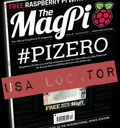 Magpi Issue 40 cover snazzy vintage