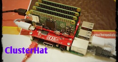 The raspberry Pi Cluster Hat