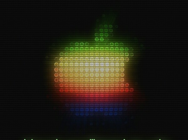 Retro Apple LCD mix with CRT vintage
